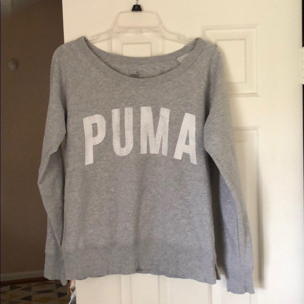 Puma slightly cropped sweatshirt